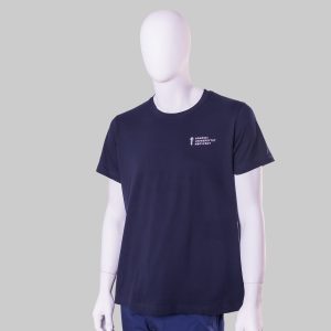 Koszulka z logo i napisem/T-Shirt (ciemny granat)