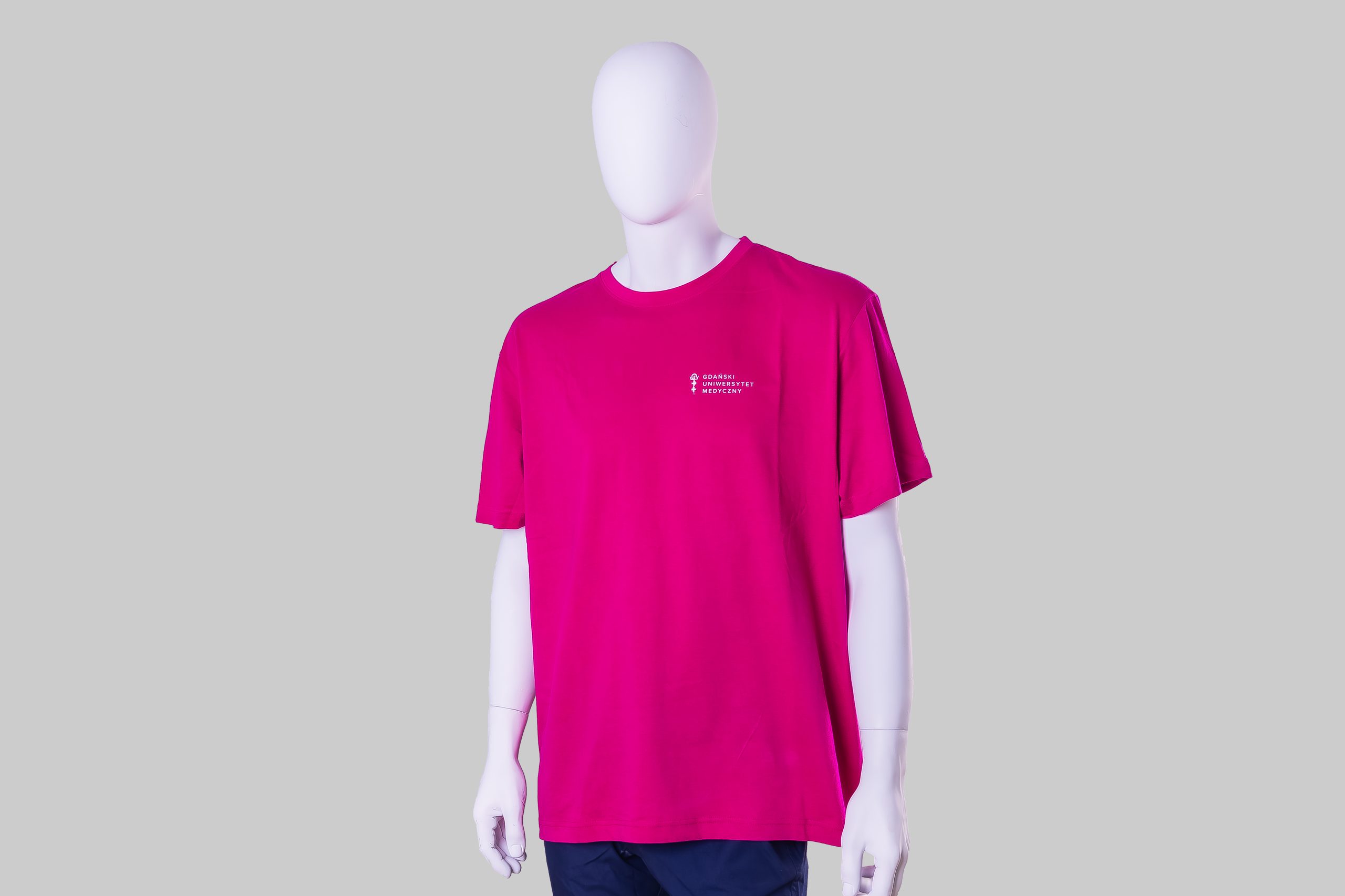 koszulka - kolor fuksja / t-shirt fuchsia red color