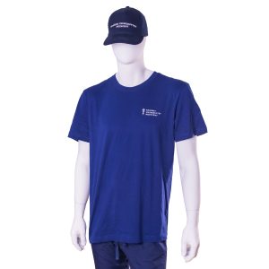 Koszulka z logo i napisem/T-Shirt (jasny granat)